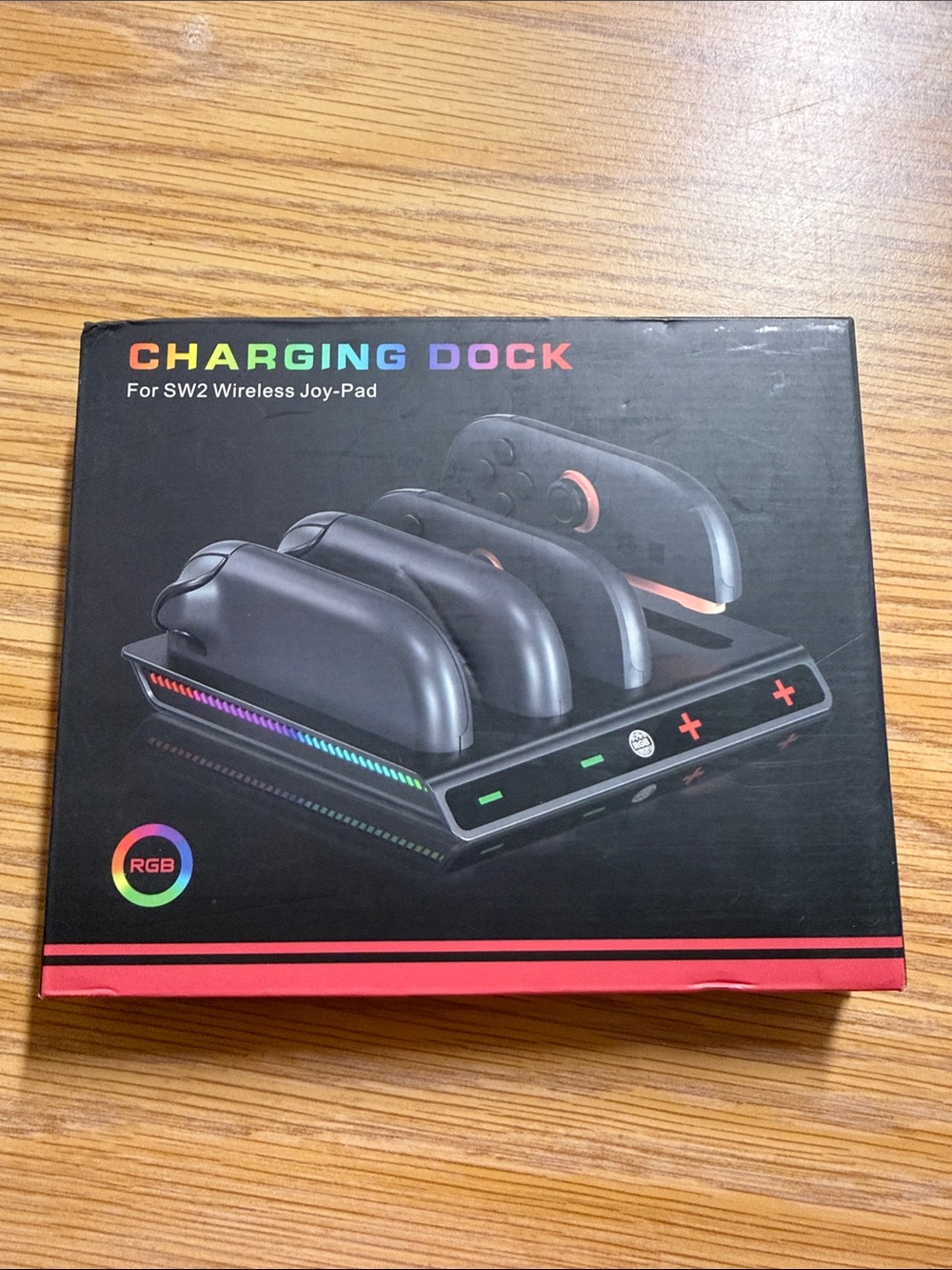 Charging Dock for nintendo switch 2 Wireless Joy-Pad - Black